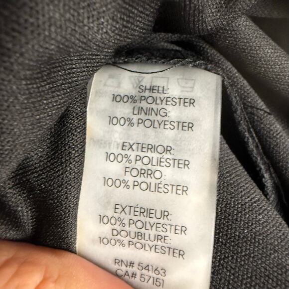 Karl Lagerfeld Paris Black Sharkbite Hem Chiffon High Waist Midi Skirt Size 4 - Picture 9 of 9